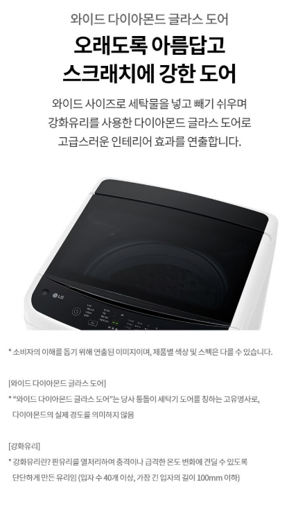 LG전자 TR13WV4 통돌이 세탁기 13kg 방문설치 이미지 5